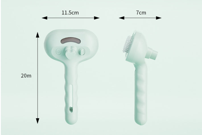 Rechargeable Steam Grooming Brush for Cats & Dogs
