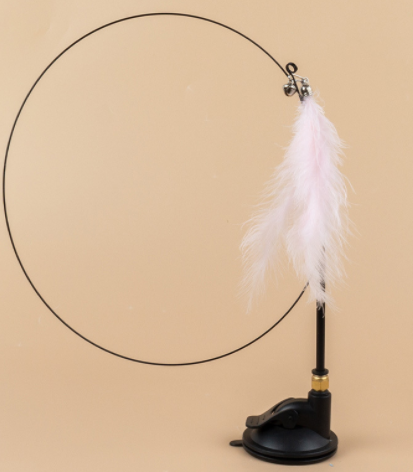 Suction Cup Cat Self-Groomer Brush — suction cup detail
