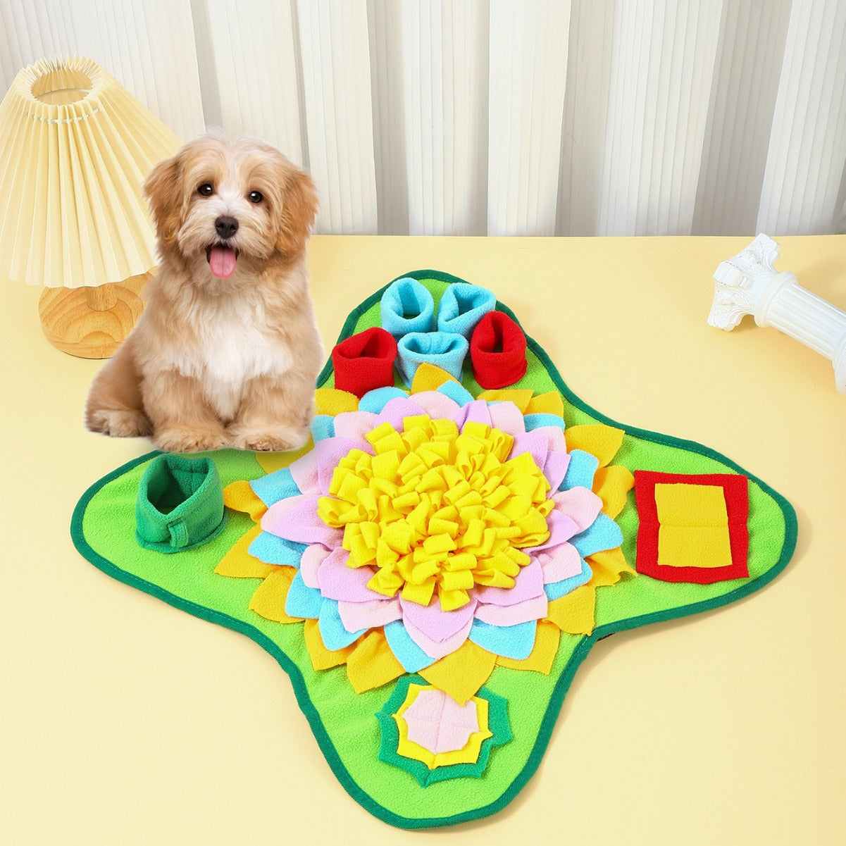 Dog Snuffle Mat — Interactive Foraging & Treat Game