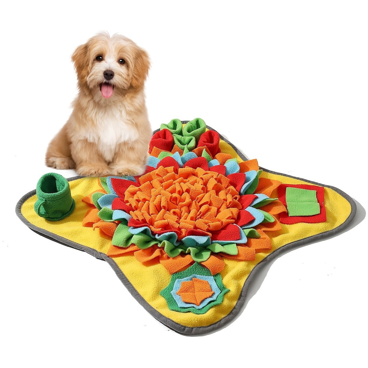 Dog Snuffle Mat — Interactive Foraging & Treat Game