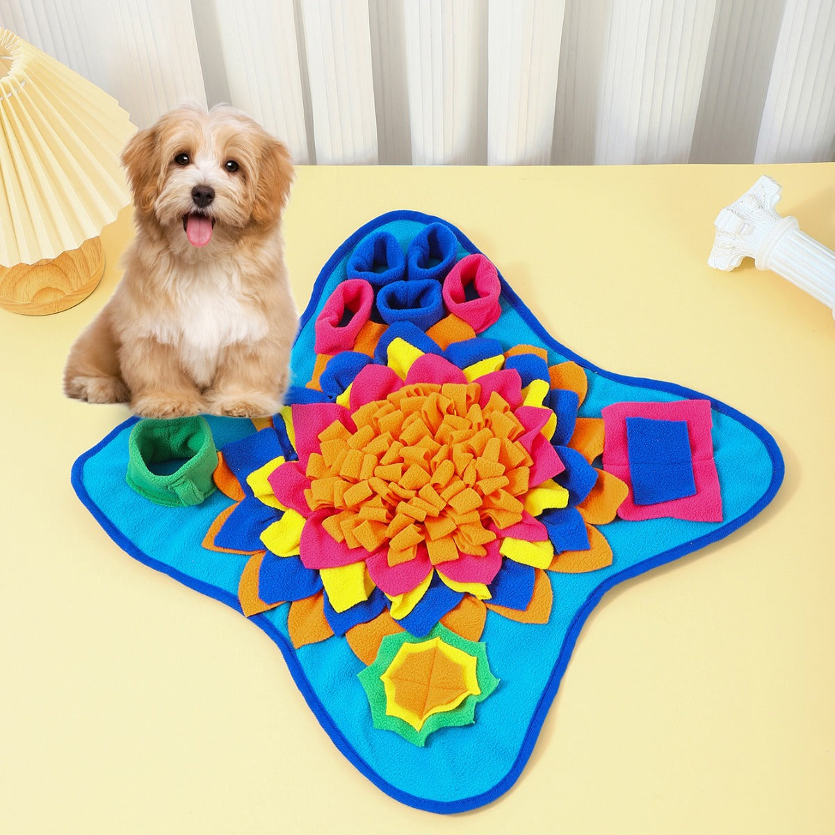 Dog Snuffle Mat — Interactive Foraging & Treat Game
