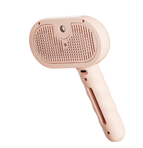 Rechargeable Steam Grooming Brush for Cats & Dogs