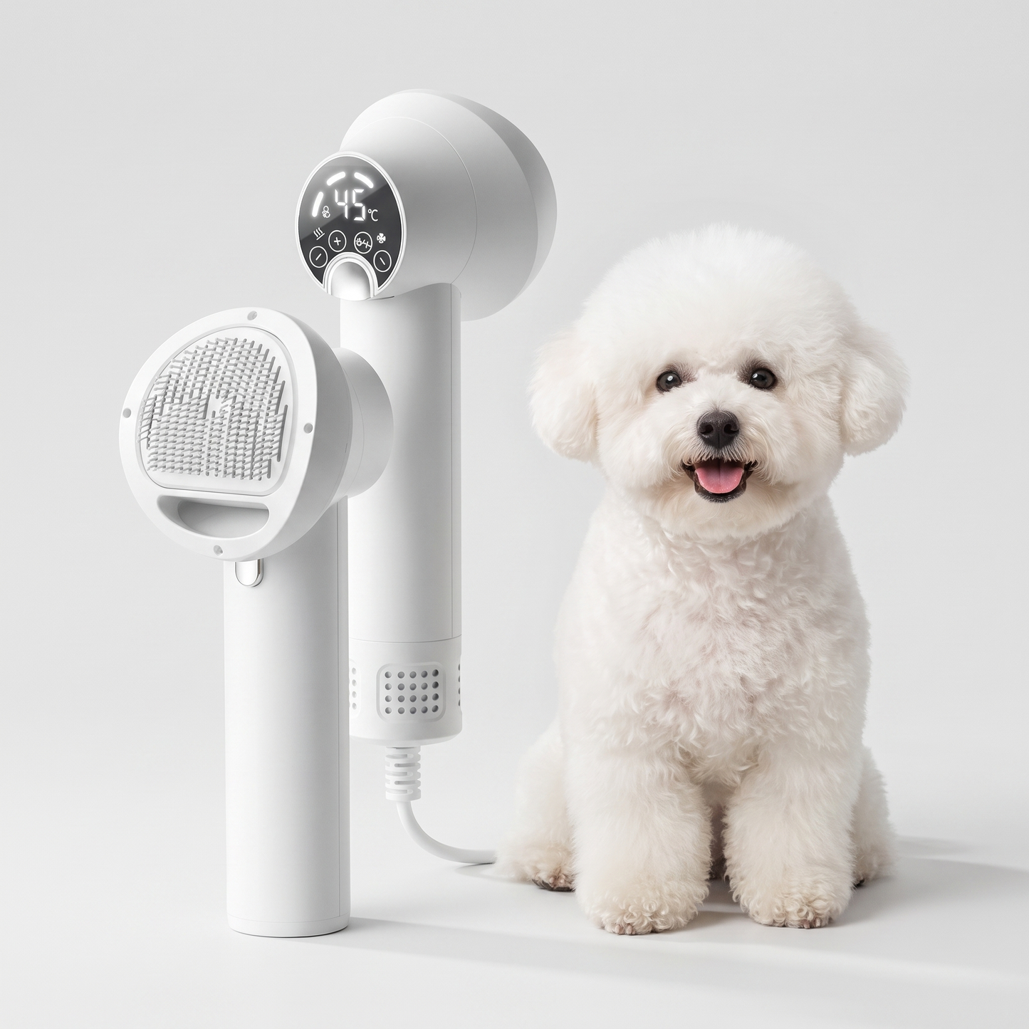 Pet Hair Dryer in use