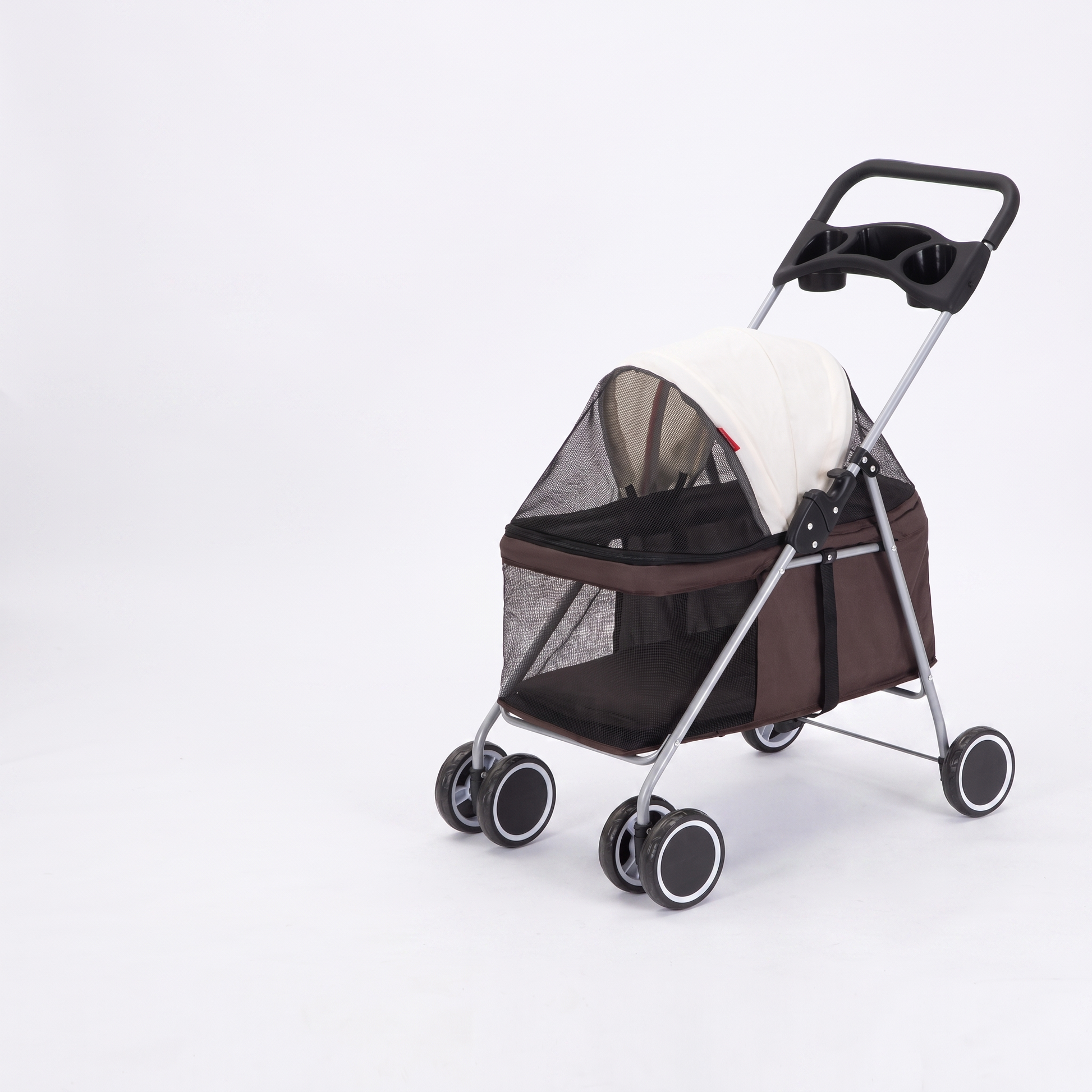 Folding Pet Stroller & Travel Cart