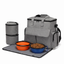 6-Piece Dog Travel Backpack & Food Organizer Set