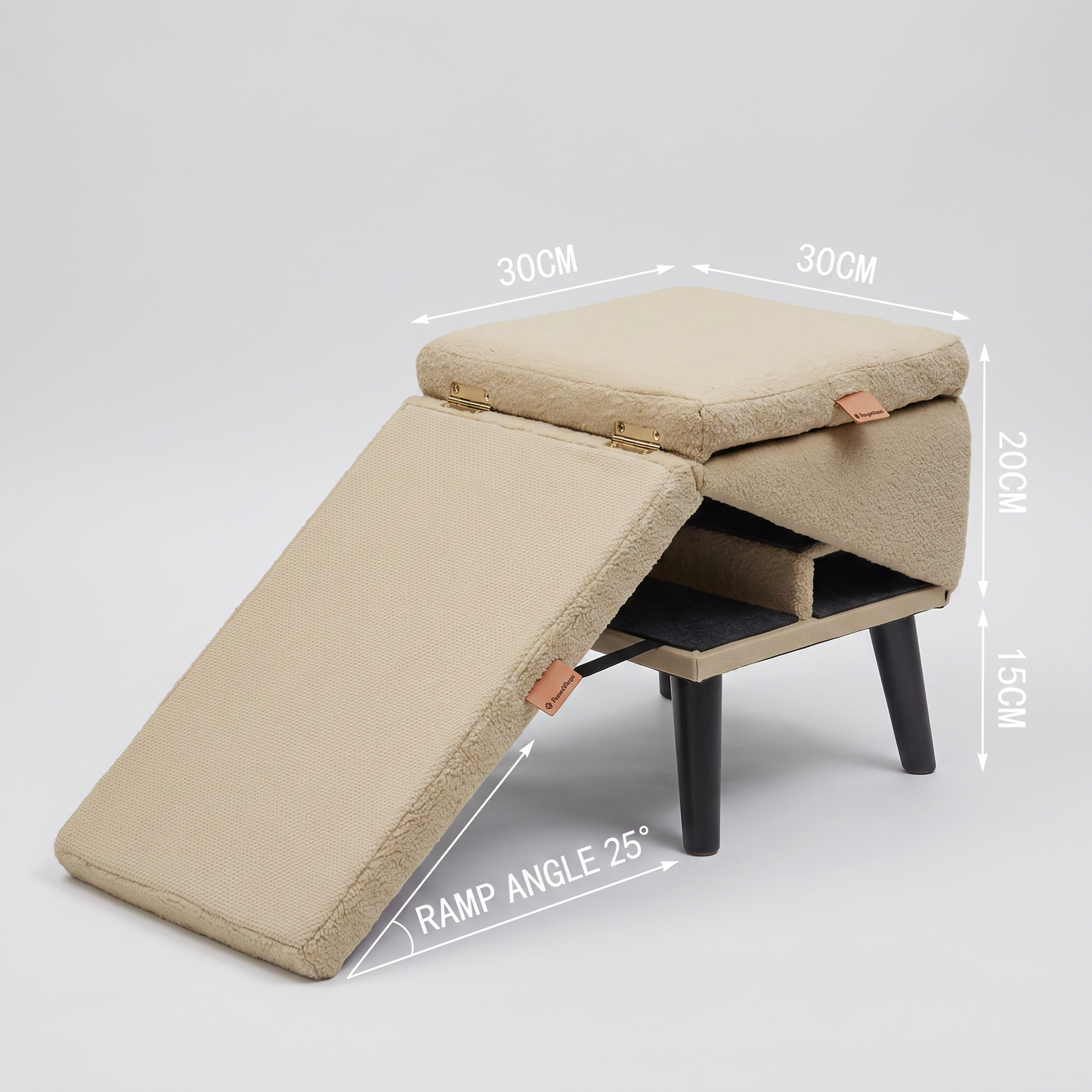 Foldable Dog Stairs & Safety Ramp