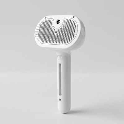 Rechargeable Steam Grooming Brush for Cats & Dogs